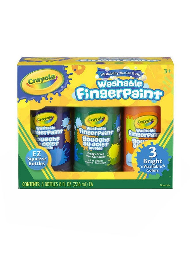 Crayola Washable Bright Fingerpaint 5.6 X 6.8 X 2.3 Inch
